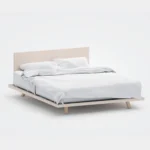 Frost white bamboo sheets offering a crisp, fresh sleep experience.