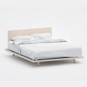Frost white bamboo sheets offering a crisp, fresh sleep experience.