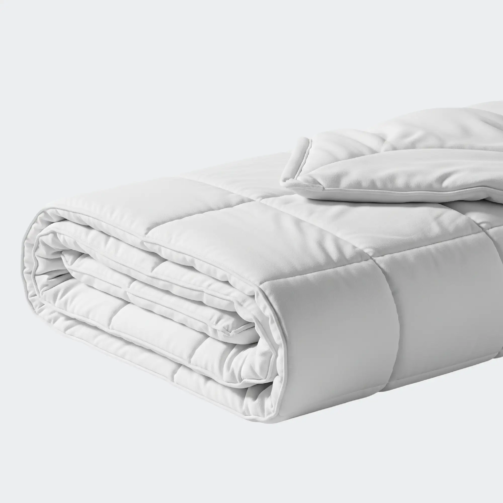 microfiber inner weighted blanket for deep pressure sleep therapy