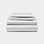 Frost Bamboo Sheets - Crisp & Elegant Frost white bamboo sheets offering a crisp, fresh sleep experience.