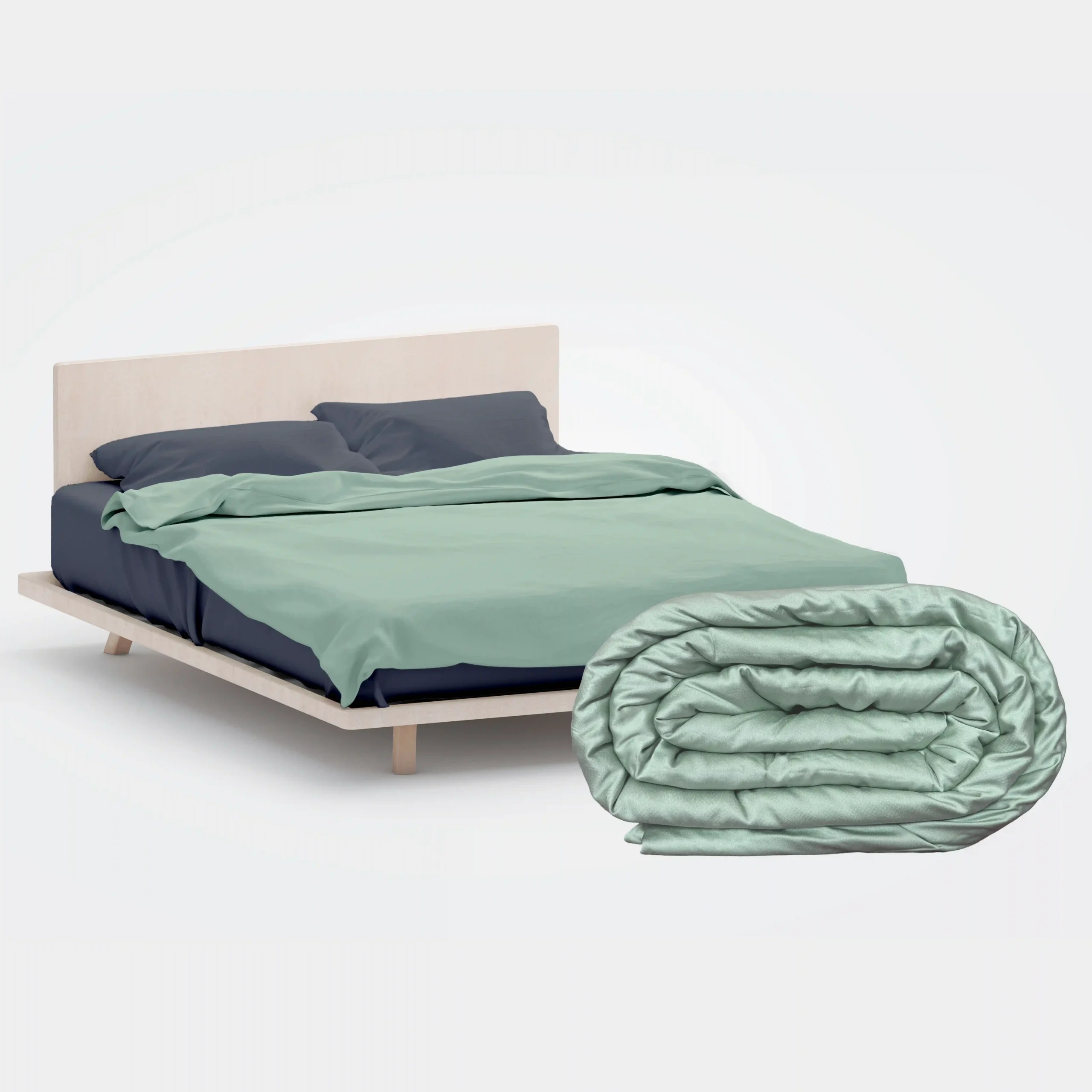 Singapore's leading iced weighted blanket and bamboo sheets in a bundle